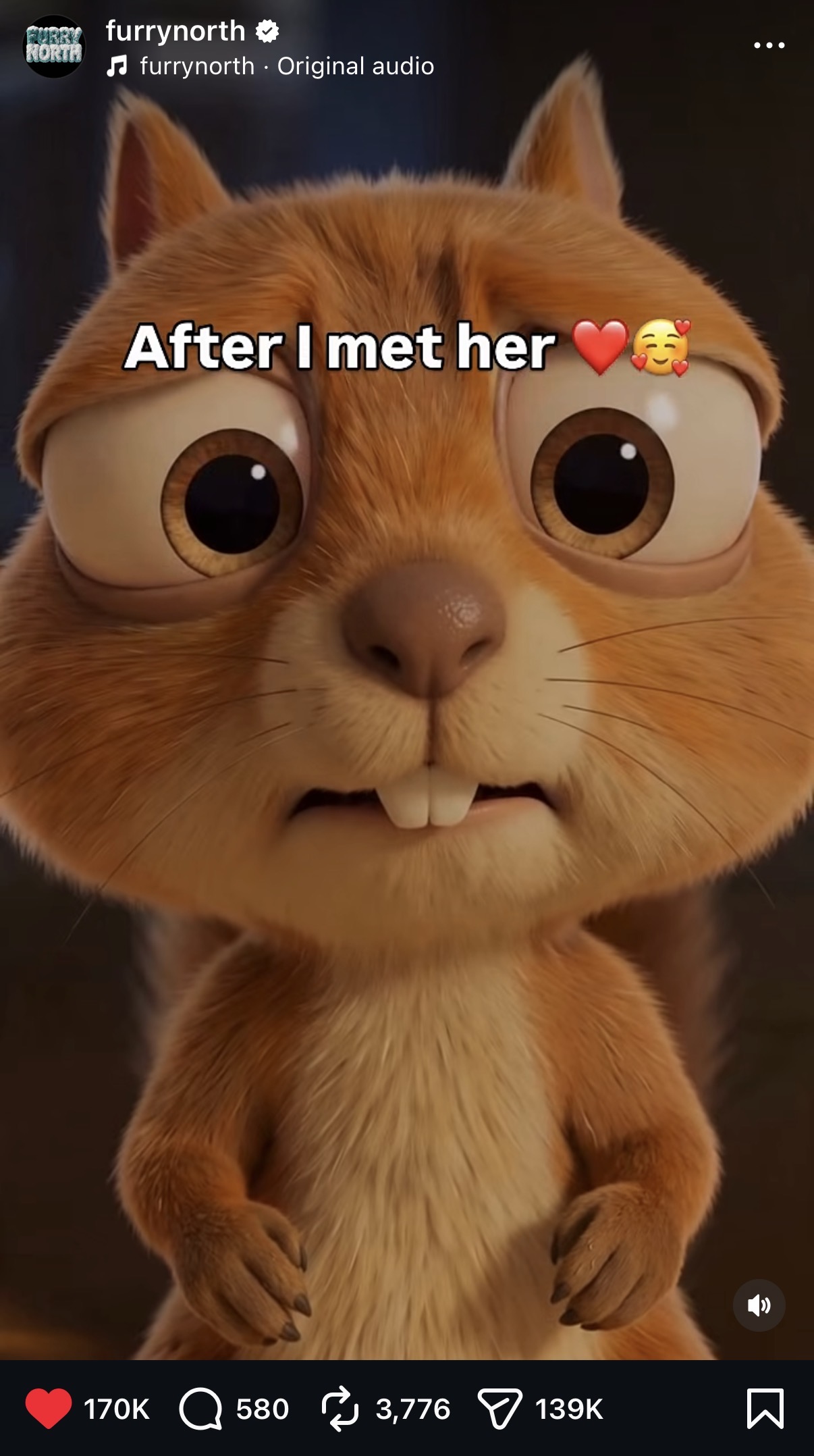 The first bite belongs to the girlfriend